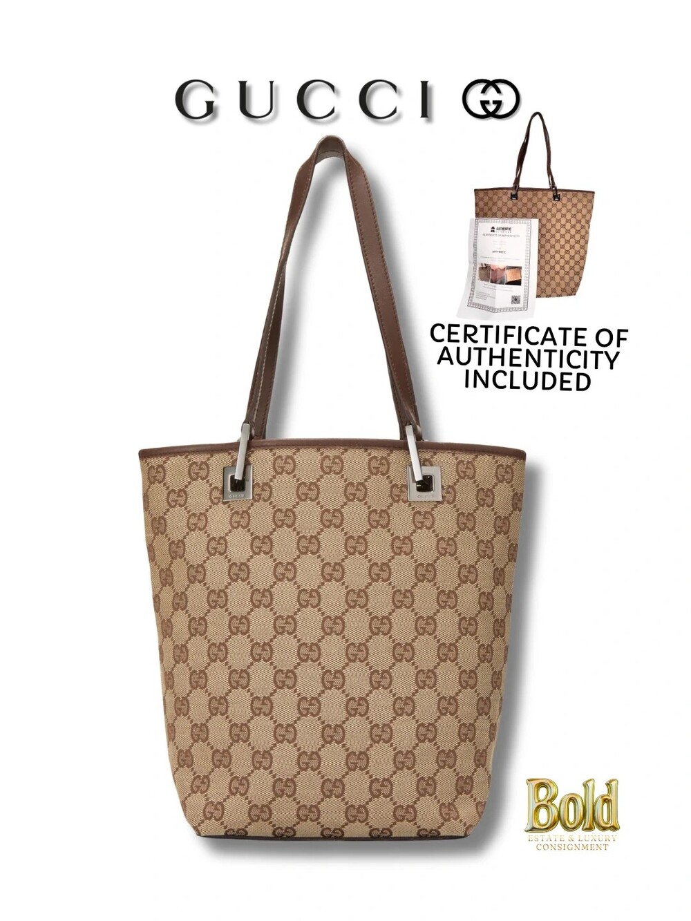 Gucci Vintage GG Tote